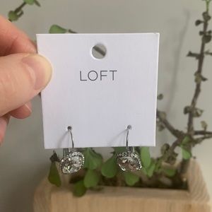 Loft crystal drop earring